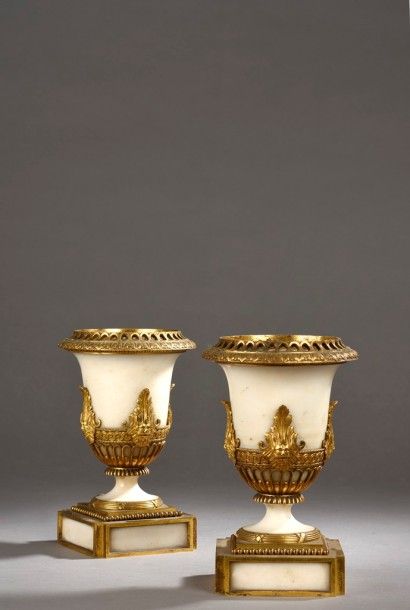 Paire de vases, attribués à Mathew Boulton,...