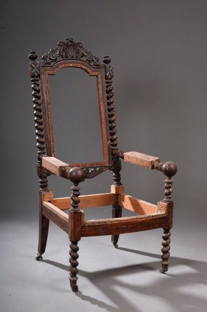 Chassis de fauteuil, d'époque Louis Philippe

En...