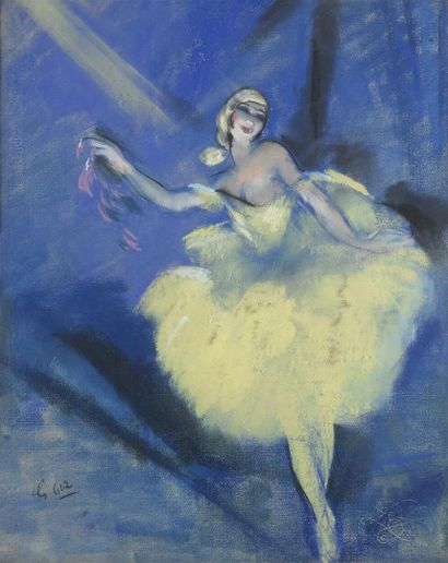 Charles GIR (1883-1941)
Danseuse
Pastel sur...