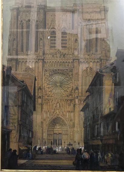 GRETELLE (XXe siècle)
Cathédrale de Strasbourg,...