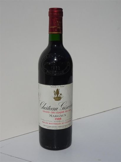 null Château Giscours 

Margaux Grand cru Classé

Vin rouge 1988
