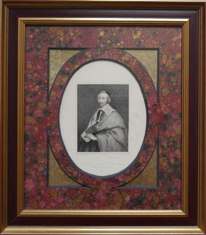 null Portrait de Richelieu
Eau-forte gravée par Jacques-Etienne Pannier d'après Philippe...