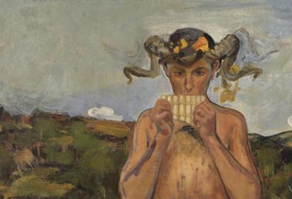 null Raoul du Gardier (1871-1952)
Faune
Huile sur toile
50 x 72,5 cm
Restauratio...