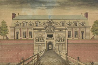 null École française , première moitié du XVIIIe siècle
Vues animées de deux portes...