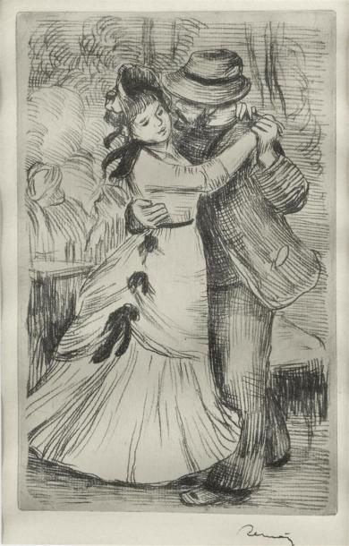 null Pierre Auguste Renoir (1841-1919)
La Danse à la campagne
Deuxième planche, vers...
