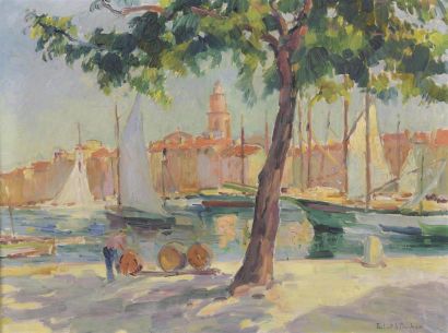 Robert Antoine PINCHON (1886-1943) Port de...