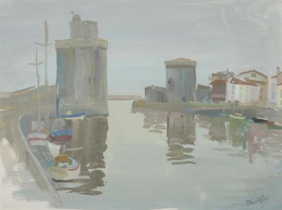 Charles BARTLETT (1860-1940)
La Rochelle
Aquarelle...