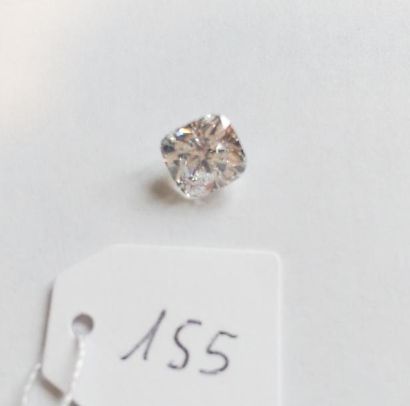 Diamant taillé en coussin de 2,30 cts.
Photocopie...
