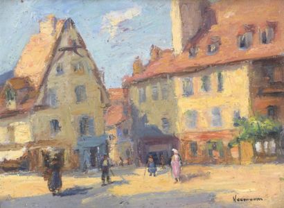 Maurice VAUMOUSSE (1846-1961)
Place de Cusset...