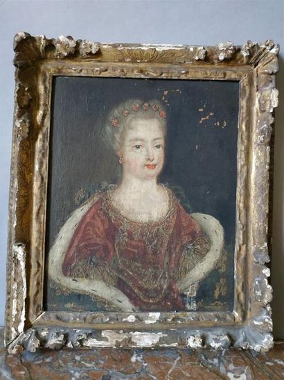 null Ecole française du XVIIIe siècle
Louis XV et Marie Leczinska
Deux huiles sur...
