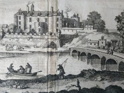 null Vue du château de Pacy sur Armançon, XVIIIe siècle
Eau-forte
23 x 33 cm
