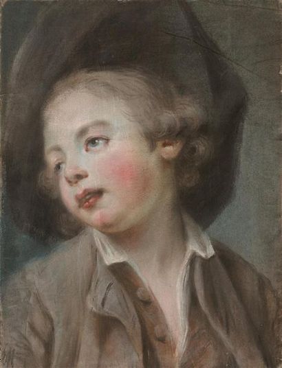 École française du XVIIIe siècle Portrait...