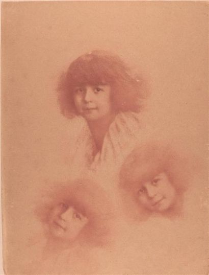 null Otto Wegener
Portraits multiples d'enfants
Paris, vers 1900
Deux tirages par...