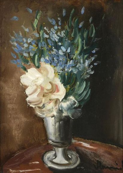 null Maurice de Vlaminck (1876-1958)
Bouquet de fleurs dans un vase
Huile sur toile...