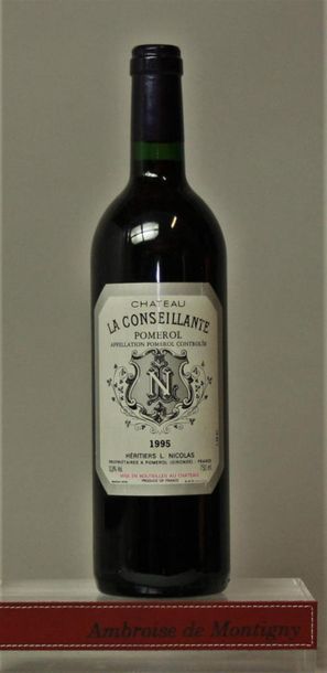 null 1 bouteilles 
CHÂTEAU LA CONSEILLANTE - Pomerol 
1995