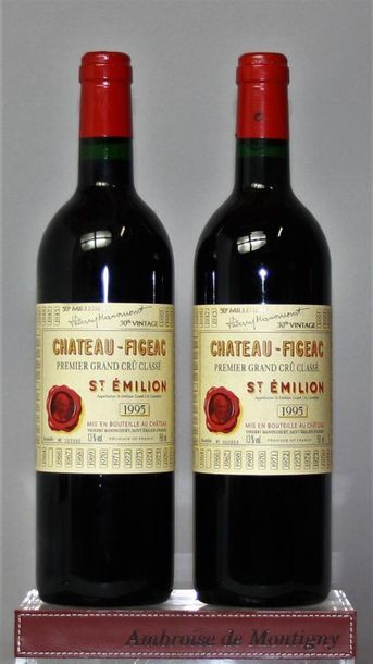 null 2 bouteilles 
CHÂTEAU FIGEAC - 1er GCC St. Emilion 
1995