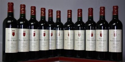 11 bouteilles CHÂTEAU FRANC-MAILLET - Pomerol...