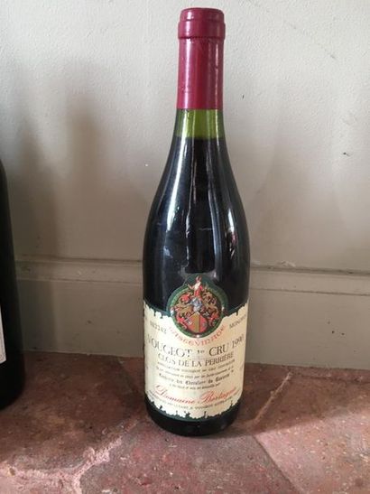 null 1 bouteille
Vougeot premier cru1990
Clos de la perriere
Domaine Bretagna

