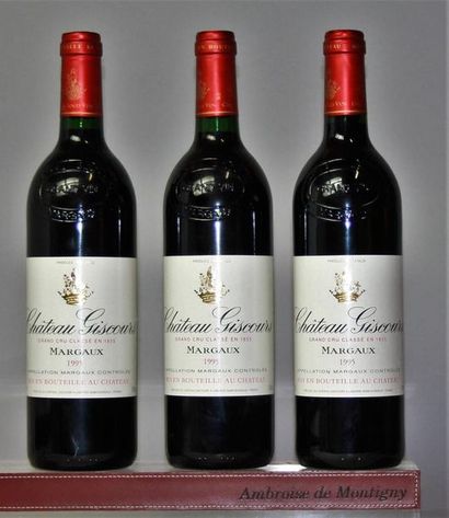 null 3 bouteilles 
CHÂTEAU GISCOURS - 3é GCC Margaux 
1995