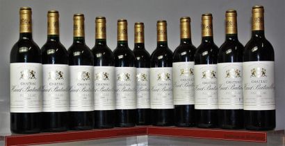 null 11 bouteilles 
CHÂTEAU HAUT BATAILLEY - 5é GCC Pauillac 
1995
