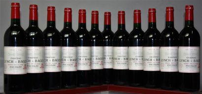 null 12 bouteilles 
CHÂTEAU LYNCH BAGES - 5é GCC Pauillac 
1995