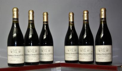 null 6 bouteilles 
CHAMBOLLE MUSIGNY 1er cru "LES CHARMES" - LUCIEN LE MOINE
2000...