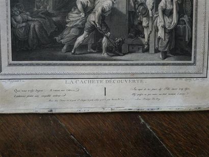 null D'après Jean-Honoré FRAGONARD (1732 - 1806) et gravé par Robert DELAUNAY (Le...