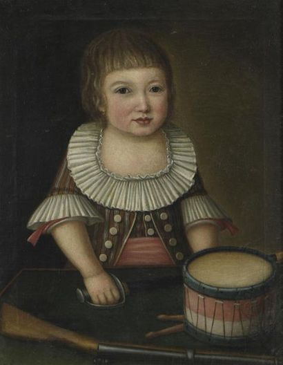 null Ecole française de la fin du XVIIIème siècle
Portrait de Ferdinand Cabou enfant...