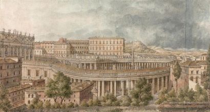 null Attribué à Jean-Thomas THIBAULT (Moutier-en-Der 1757-Paris 1826)
Vue de la colonnade...