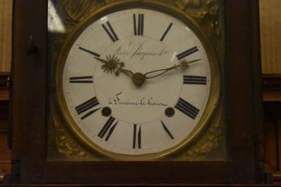 null Horloge comtoise par Jacquin, Horloger
H. 239 L. 58 P. 28 cm