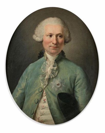 null Attribué à Jean VOILLE (1744-1796)
Portrait présumé de François de Thubeuf baron...
