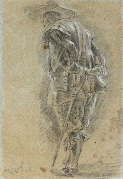 null MIEL Jan (Beveren vers 1599 - Turin 1663)
Un soldat les mains dans le dos
Pierre...