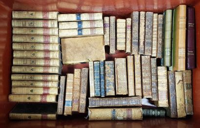 null LOT de livres divers dont reliures XVIII- XIXème siècle
(Photo non contract...
