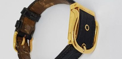 null HERMES 1950/1960

Montre de dame en or jaune modèle Boucle Sellier et sa boucle,...