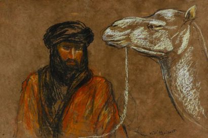 null Frédérique MAILLART (1946-)

Tuareg and camel head

Pastel on Tibetan paper

51...