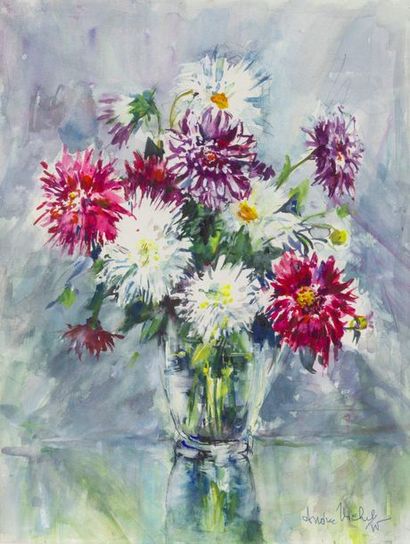 null MICHEL Andrée (1908-1975)

Bunch of dahlias

Watercolor on paper signed lower...