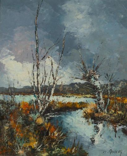 null MOURIER Claude (1930)

Birches in the swamp

Oil on canvas signed lower right

54...