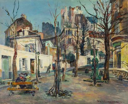 null ZIMMERMANN René (1904-1991)

Place Emile Goubeau Montmartre

Huile sur toile...