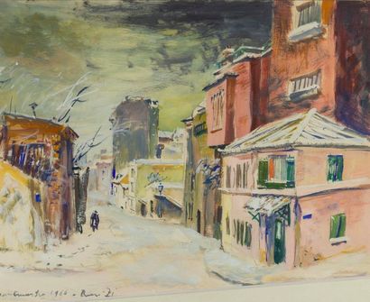 null ZIMMERMANN René (1904-1991)

Montmartre

Gouache sur papier

49 x 65 cm