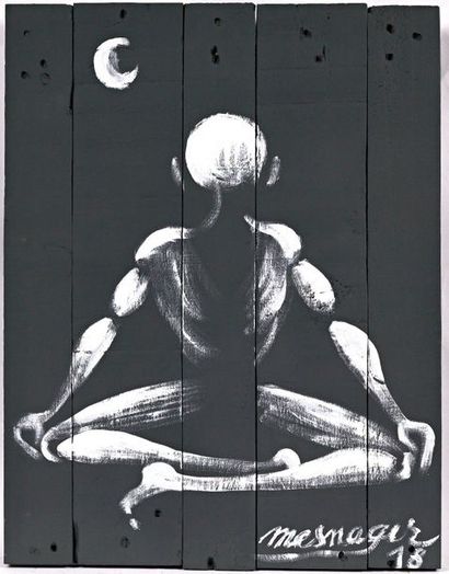 null Jérôme MESNAGER (1961)

Zen, 2018

Acrylique sur planches de bois signé et daté...