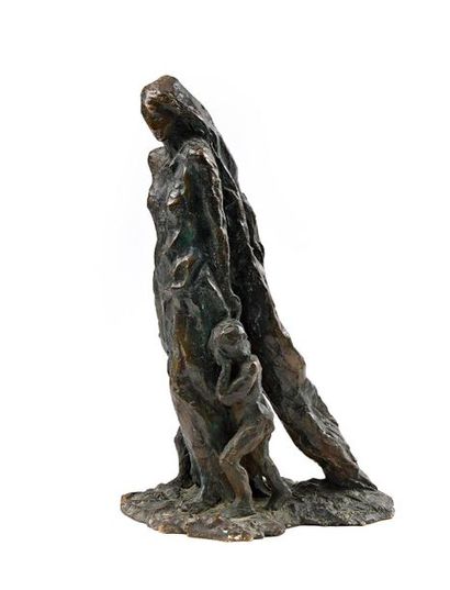 null Frédérique MAILLART (1946-)

Elsewhere, sketch 

Bronze

H: 40 cm.

Signed