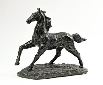 null Frédérique MAILLART (1946-)

Cheval

Bronze

H : 34 cm.

Signée