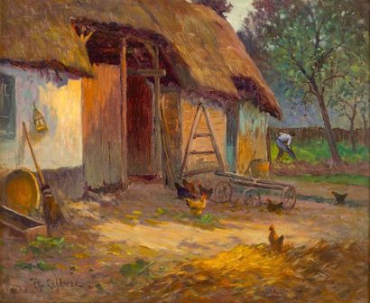 null Charles LEFEVRE (1875-?)

The farmyard

Oil on canvas signed lower left

37...