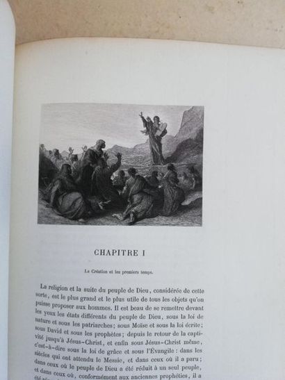 null BOSSUET (J.). Les oraisons funèbres. Tours, Mame, 1869.- Discours sur l'histoire...