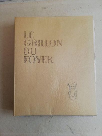 null DICKENS (Ch.). Le Grillon du Foyer. Paris, Barry et fils, 1948 ; in-4 en ff....