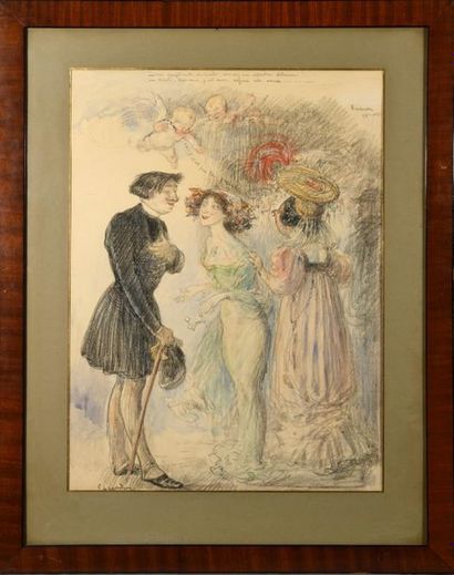 null LEANDRE Charles (1862-1934)
Vernissage d'exposition
Crayons et aquarelle signé...