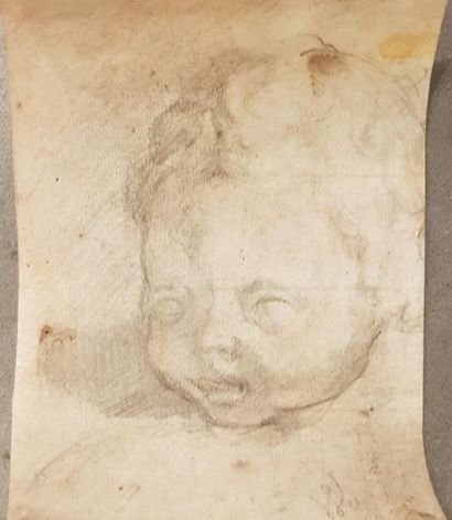 null BISON Giuseppe Bernardino (Palmanova 1762 - Milan 1844)
Etude de tête d'enfant
Pierre...