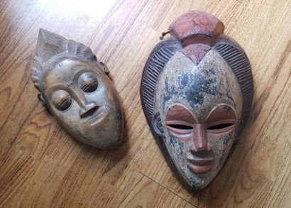 null Lot de masques et statuettes africaines