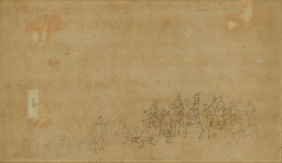 null Early 19th century FRENCH school
A group of mounted officers giving orders
Annotated...