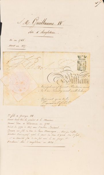 null Royal Family
Set of 6 documents:
- LS Isabella Queen of Spain.
Letter of thanks...